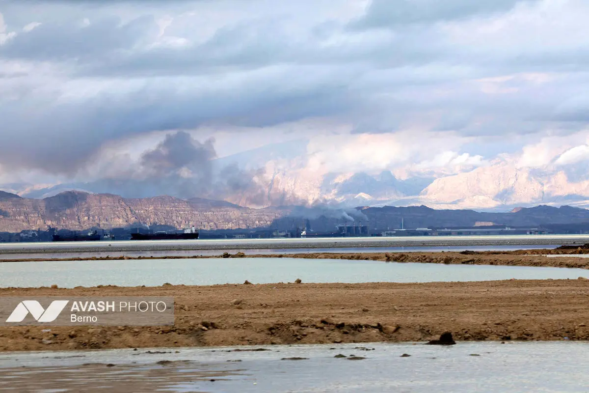 جزیره قشم پس از وقوع سیل