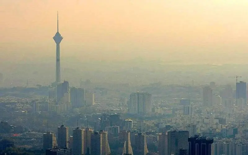 وضعیت هوای تهران قرمز شد