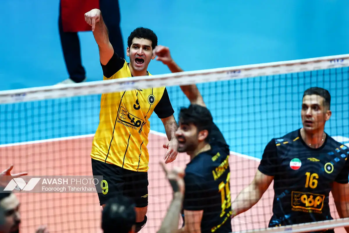دیدار تیم های والیبال شهرداری ارومیه و سپاهان