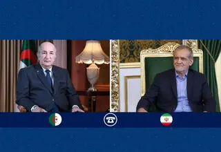 پزشکیان با رئیس جمهور الجزایر گفتگو کرد