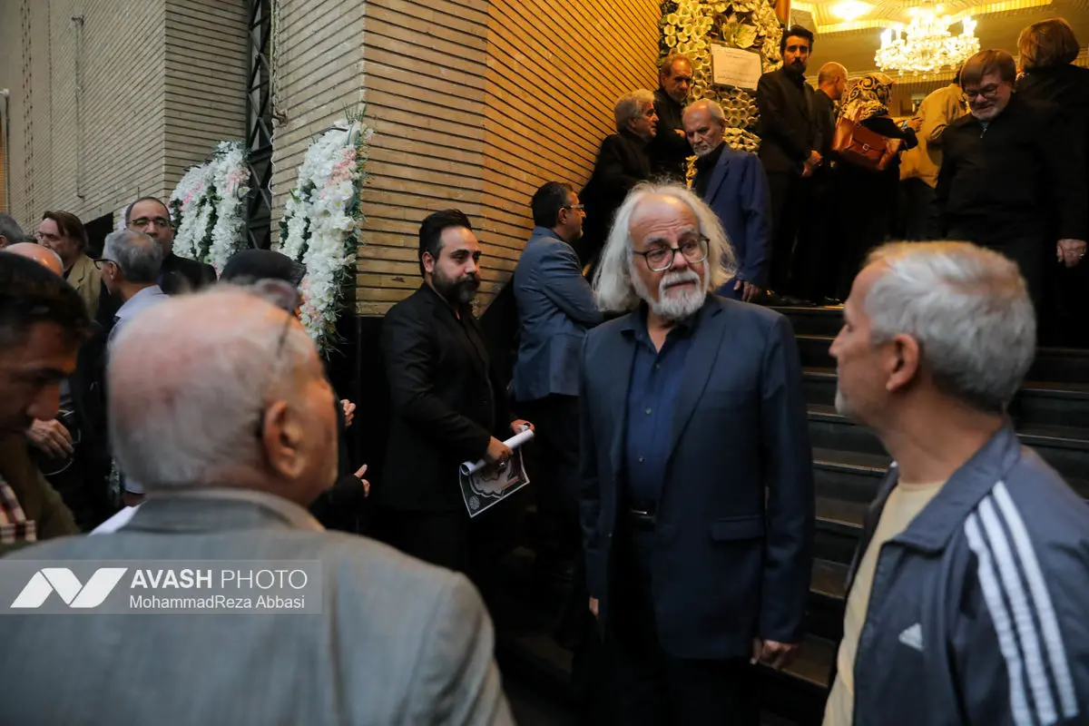 مراسم ترحیم سیدمحمد تاج‌زاده