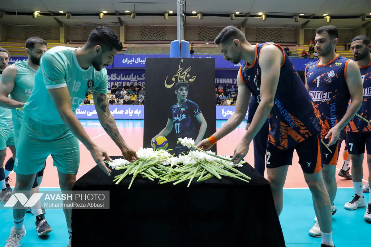 دیدار تیم های والیبال پیکان تهران و سایپا تهران