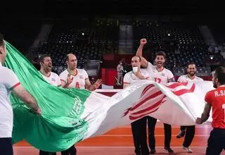 سقوط والیبال نشسته ایران به رده چهارم جهان