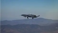 جنگنده بدون خلبان آمریکا به پرواز درآمد