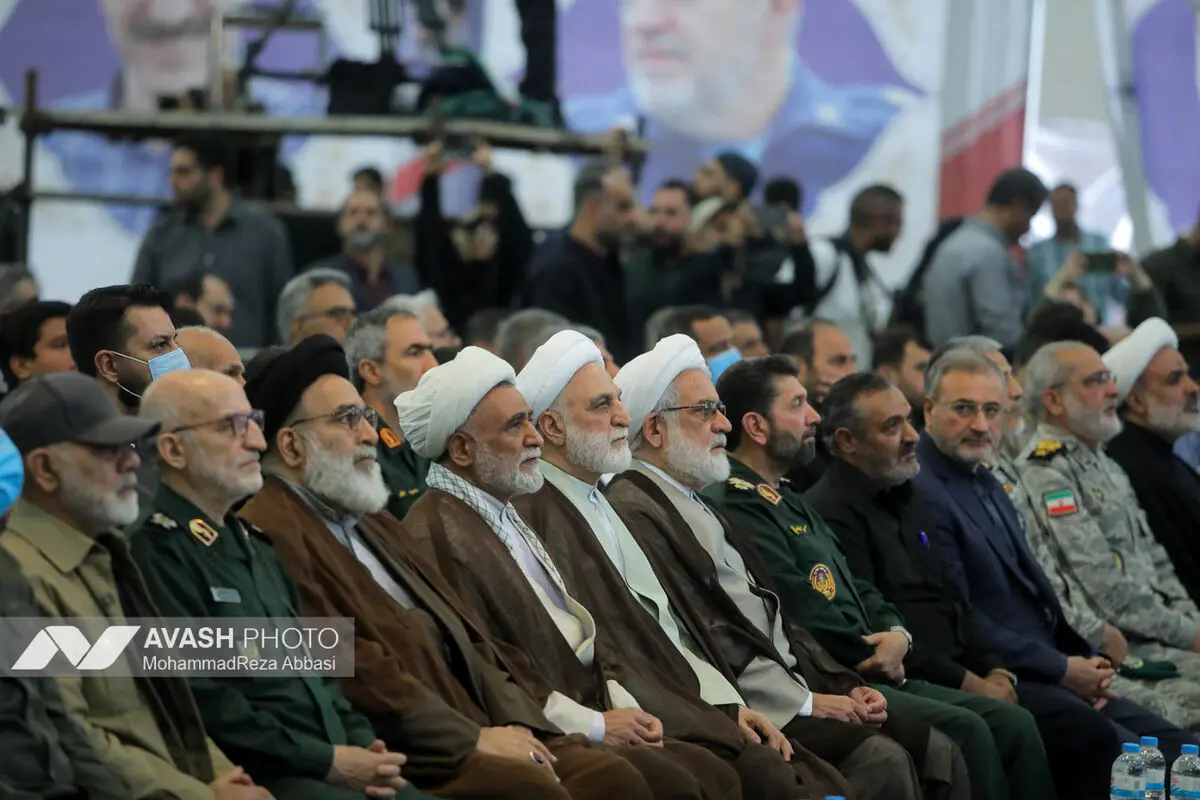 مراسم گرمیداشت شهدای جنگ رمضان و سالگرد شهدای اقتدار ایران