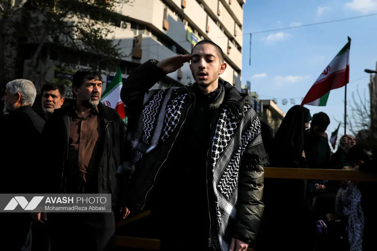 تشییع پیکر دریابان شهید «علیرضا تنگسیری» و جمعی از شهدای والامقام