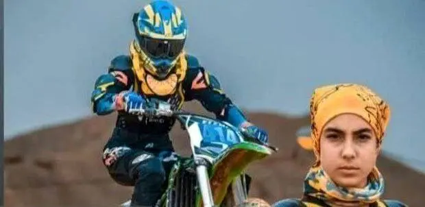 دختر موتورسوار به کما رفت