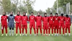دومین برد قاطع دختران فوتبالیست ایران مقابل عراق