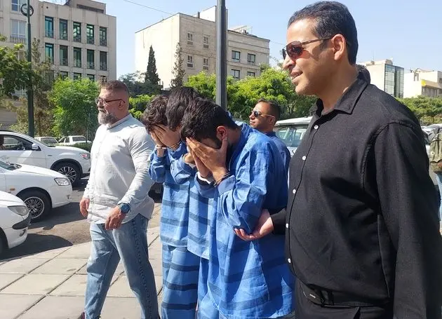 بازسازی صحنه سرقت خشن در سعادت‌آباد/ روایت دختر قربانی از روز حادثه+فیلم متهم