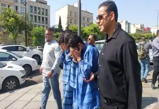 بازسازی صحنه سرقت خشن در سعادت‌آباد/ روایت دختر قربانی از روز حادثه+فیلم متهم