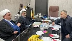 حضور دبیر شورای عالی انقلاب فرهنگی در فدراسیون هاکی