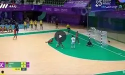 ویدیو| خلاصه فوتسال ایران ۵ مراکش ۰/ قهرمانی در بازی‌های کشورهای اسلامی