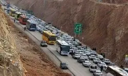 ترافیک سنگین در مسیرهای مرز مهران