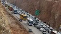 ترافیک سنگین در مسیرهای مرز مهران