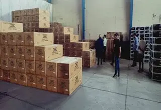 کشف ۵۴ همت کالای احتکاری توسط پلیس