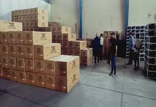 کشف ۵۴ همت کالای احتکاری توسط پلیس