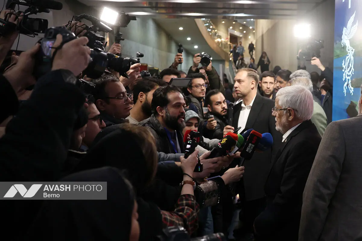 حضور محمدرضا عارف، معاون اول رئیس جمهور در پردیس سینمایی ملت