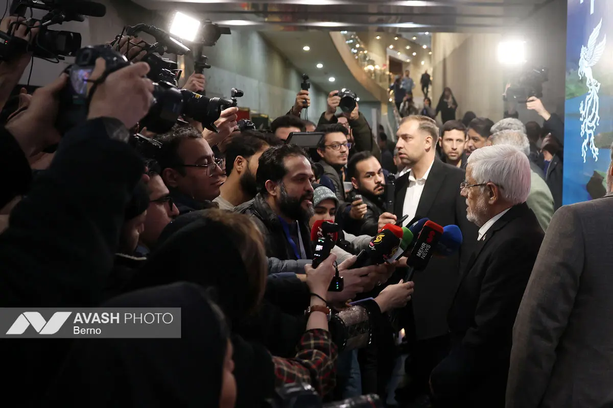 حضور محمدرضا عارف، معاون اول رئیس جمهور در پردیس سینمایی ملت