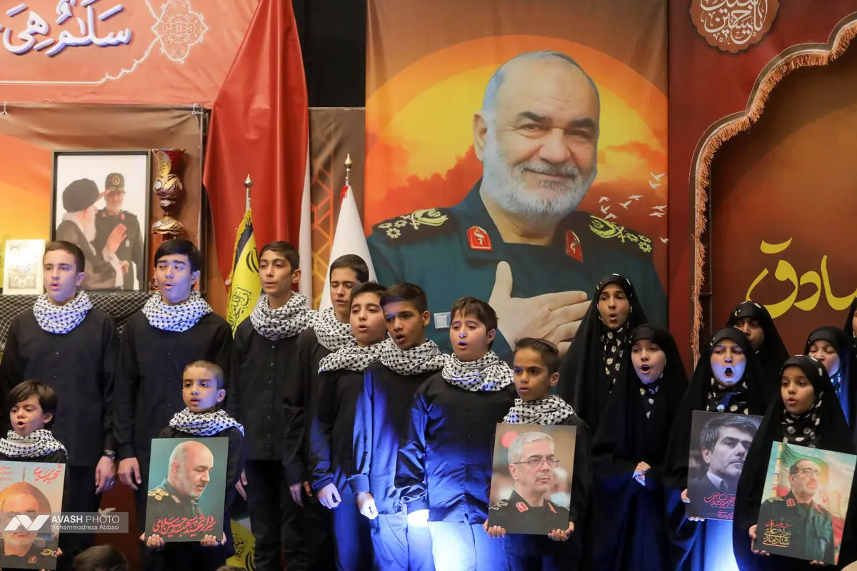 مراسم یادبود شهید سرلشکر حسین سلامی