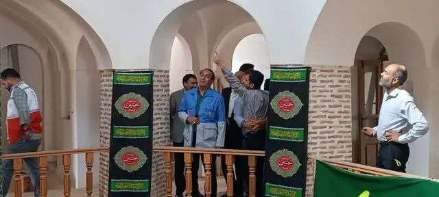خسارت به تعدادی از اماکن مسکونی و بناهای تاریخی پس از زلزله در زواره