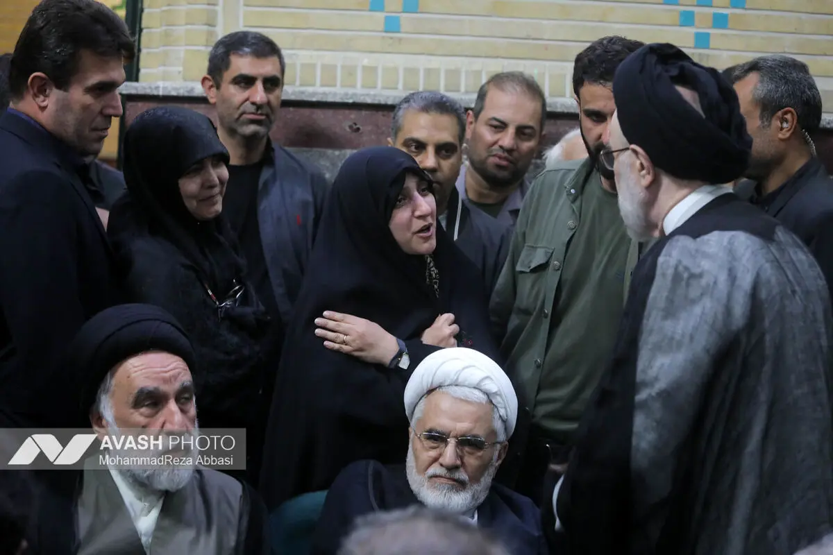 مراسم ترحیم حاجیه خانم «خدیجه خاتمی»