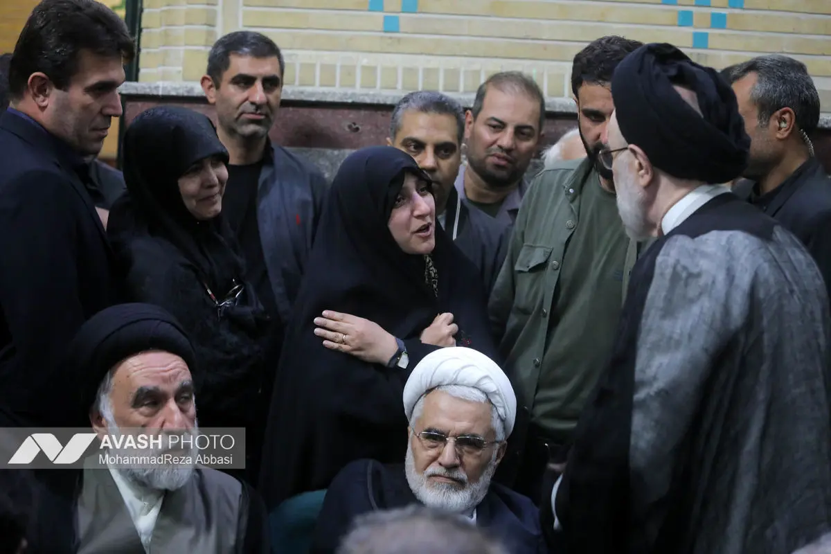 مراسم ترحیم حاجیه خانم «خدیجه خاتمی»