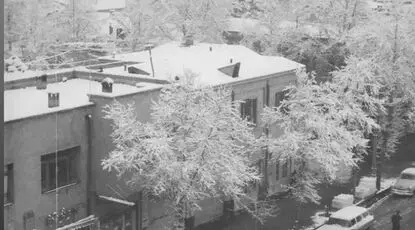 عکس/ نمایی تماشایی از زمستان ۶۵ سال پیش خیابان نادری تهران