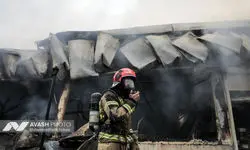 واکنش شهرداری تهران به سوختن بازارچه جنت‌آباد