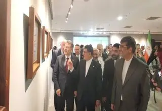 آثار خوشنویسان ایرانی در ترکیه نمایش داده شد