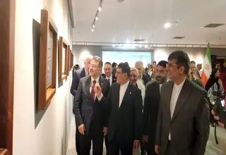 آثار خوشنویسان ایرانی در ترکیه نمایش داده شد