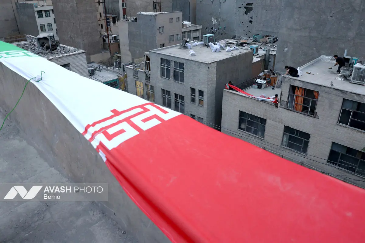 خسارات ناشی از تجاوز هوایی آمریکا و رژیم صهیونیستی تهران ـ۷ فروردین ۱۴۰۵