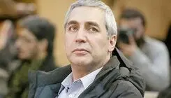  ابراهیم حاتمی‌کیا در مراسم چهلم رهبر شهید