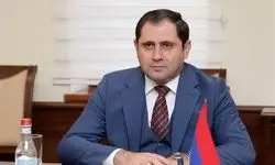 استقبال امیر نصیرزاده از وزیر دفاع ارمنستان