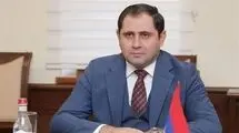 استقبال امیر نصیرزاده از وزیر دفاع ارمنستان
