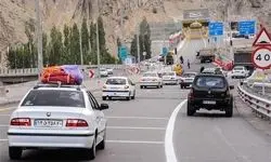 انسداد قطعه دوم آزادراه تهران-شمال به مدت ۴ روز 