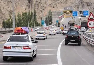 انسداد قطعه دوم آزادراه تهران-شمال به مدت ۴ روز 