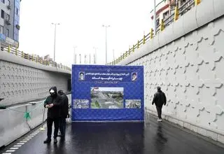 زیر گذر بلوار معلم به الغدیر در منطقه ۱۸ افتتاح شد