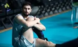 ملی‌پوش والیبال:  سال‌ها صابر در تیم ملی والیبال درخشید