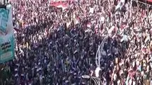 راهپیمایی‌ گسترده در یمن در حمایت از پیروزی ایران علیه متجاوزان آمریکایی- صهیونی