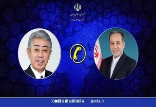 عراقچی با وزیر امور خارجه ژاپن گفتگو کرد
