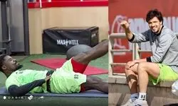 حضور باکیچ در تمرینات پرسپولیس پس از بازگشت به تهران