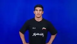 رضایی قهرمان کشتی فرنگی نوجوانان جهان شد