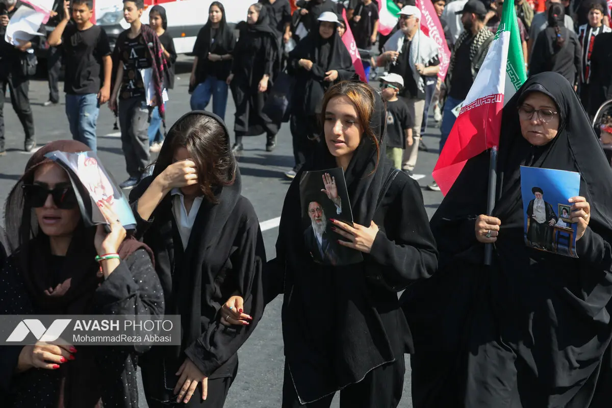پیاده‌روی جاماندگان اربعین در تهران