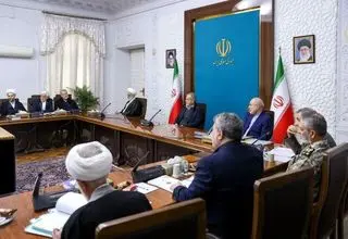 جلسه شورای‌عالی هماهنگی اقتصادی سران قوا با حضور لاریجانی برگزار شد