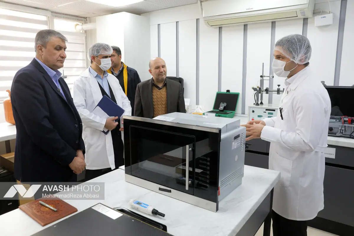 آئین رونمایی از آزمایشگاه ایمنی الکتریکال و پرتویی