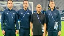 قضاوت تیم داوری ایران در لیگ نخبگان آسیا