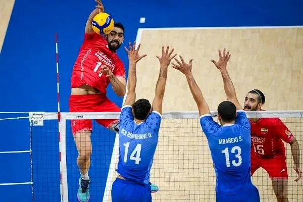 شادی ملی‌پوشان والیبال با پیراهن اسماعیل‌نژاد