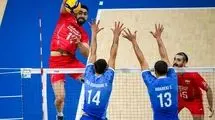 شادی ملی‌پوشان والیبال با پیراهن اسماعیل‌نژاد