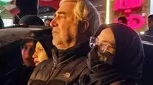 عکس: ابراهیم حاتمی کیا در راهپیمایی خودجوش مردم 