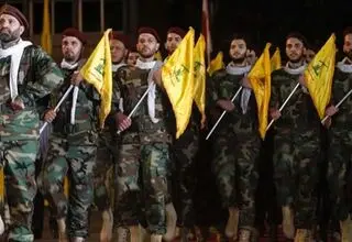تجدید بیعت رزمندگان مقاومت اسلامی لبنان با دبیرکل حزب‌الله